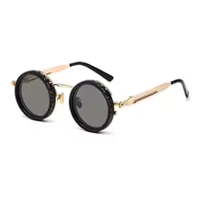 Polarized Round Sunglasses Men ND9 Adjustable Dimming Sun Glasses Women Retro Punk Fishing Eyeglasses Outdoor Shades UV400