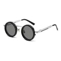 Polarized Round Sunglasses Men ND9 Adjustable Dimming Sun Glasses Women Retro Punk Fishing Eyeglasses Outdoor Shades UV400