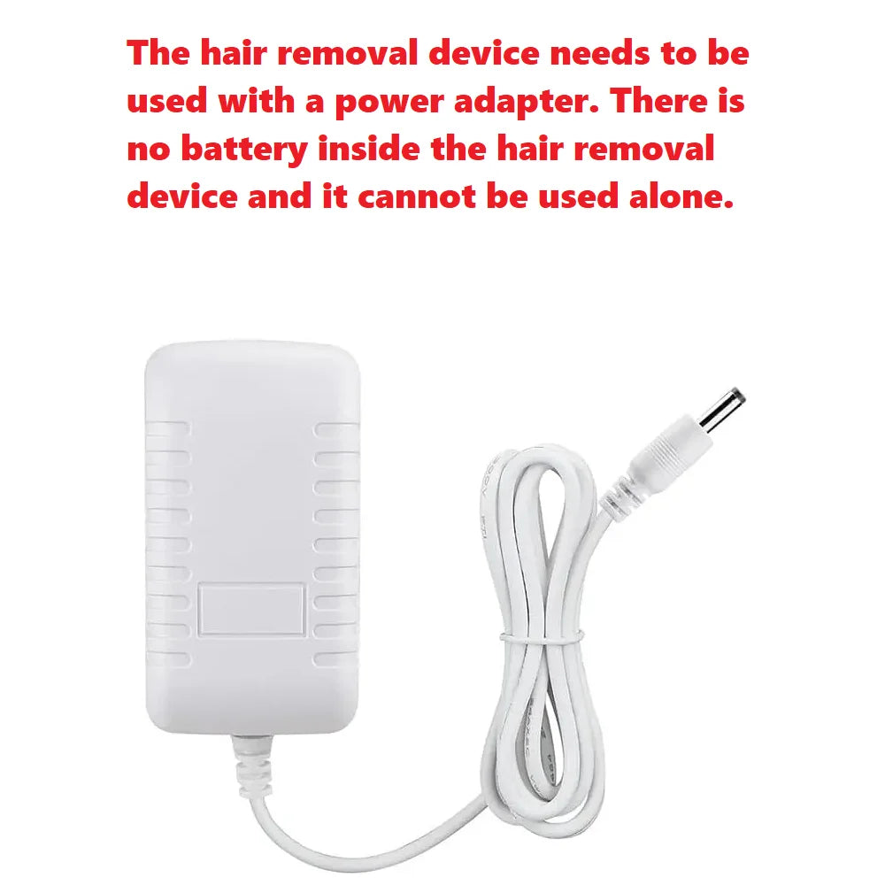 Portable IPL Laser Epilator 999999 Flashes - Painless, Permanent Hair Removal for Women’s Body and Bikini Line